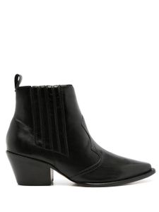 Blue Bird Shoes bottines Country en cuir - Noir