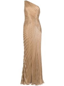 Zuhair Murad robe longue à ornements de perles