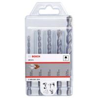 Bosch Accessories HEX-5 2608841654 Beton-spiraalboren set 4 mm, 5 mm, 6 mm, 8 mm, 10 mm 5 stuk(s)