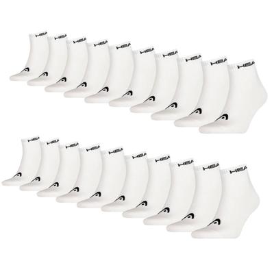 Head Quarter sokken 20-pack Wit-35/38