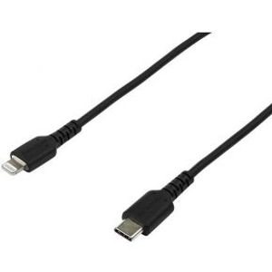 StarTech.com RUSBCLTMM2MB mobiele telefoonkabel Zwart USB A Lightning 2 m