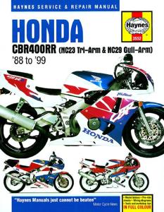 HondaCBR400RR Fours (88 - 99) 3552