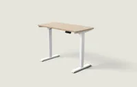 Desktronic HomePro bureau Wit / Bamboe / 120x60 cm