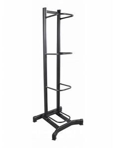 Crossmaxx Wallball rack l voor 4 wallballs l zwart