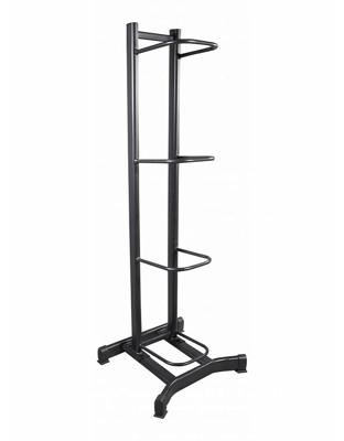 Crossmaxx Wallball rack l voor 4 wallballs l zwart
