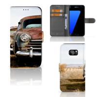 Samsung Galaxy S7 Edge | Telefoonhoesje met foto | Vintage Auto