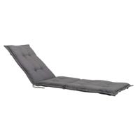 Leen Bakker - Ligbedkussen Brest - 190x60 Cm - Polyester - Grijs