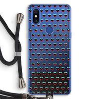 Hartjes: Xiaomi Mi Mix 3 Transparant Hoesje met koord