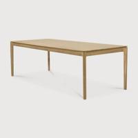 Ethnicraft Eettafel 'Bok' Geolied Eikenhout, 200 x 95cm
