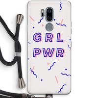 GRL PWR: LG G7 Thinq Transparant Hoesje met koord