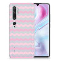 Xiaomi Mi Note 10 Pro | TPU bumper | Waves Roze