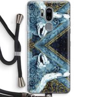 Golden Fox: LG G7 Thinq Transparant Hoesje met koord