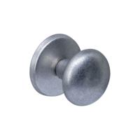 Intersteel VoordeurknopCastor Ø 5,8cm RVS getrommeld - 0034.393036