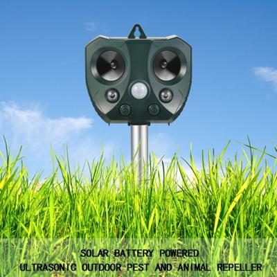 Outdoor ultrasone zonne-dierlijke Repeller pest muis Repeller sensor tuin vogel kat hond Fox afstotend houden dieren weg