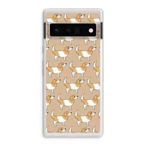 Doggy: Google Pixel 6 Pro Transparant Hoesje