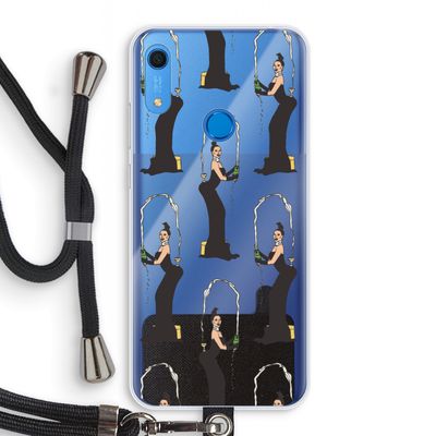 Pop Some Kim: Huawei Y6s Transparant Hoesje met koord