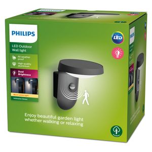 Philips Wandlamp Rosemarie antraciet 929003259901