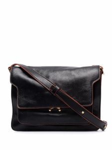 Marni sac porté épaule Trunk Soft médium - Noir