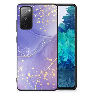 Kleurrijke Telefoonhoesje voor Samsung Galaxy S20 FE Watercolor Paars