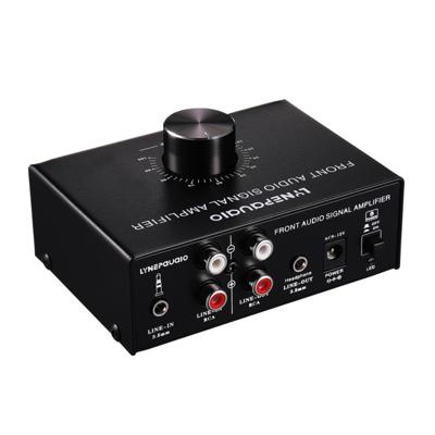 B015 front stereo signaalversterker Booster hoofdtelefoon speaker versterker headset Dual-audio bron