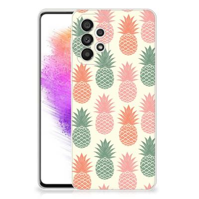 Samsung Galaxy A73 5G | Siliconen Case | Ananas
