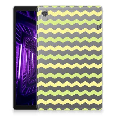 Lenovo Tab M10 HD (2de generatie) Hippe Hoes Waves Yellow