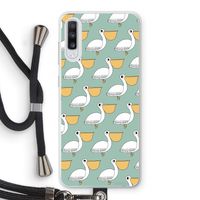 Pelican: Samsung Galaxy A70 Transparant Hoesje met koord