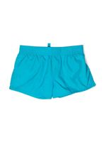 DSQUARED2 KIDS short de bain à logo imprimé - Bleu - thumbnail