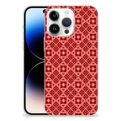 iPhone 14 Pro Max | TPU bumper | Batik Rood