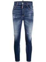 DSQUARED2 jean slim à taille haute - Bleu