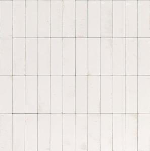 Ragno Gleeze R8HM Wandtegel 050X150 Bianco 10mm Glans