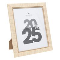 Atmosphera Fotolijstje - voor 20 x 25 cm foto - beige - mdf/glas - ornament frame 24.5 x 29.5 cm Atmosphera Fotolijstje - voor 20 x 25 cm foto - beige - mdf/glas - ornament frame 24.5 x 29.5 cm
