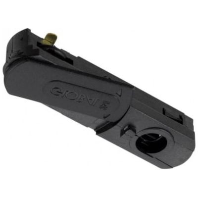 GB 66 1f Railadapter met insnijklem 50N - Zwart