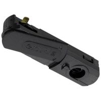 GB 66 1f Railadapter met insnijklem 50N - Zwart