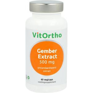 Gember extract 500 mg