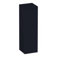 Brauer Adore - Wavy - Hoge Kast - 120 cm - 1 Deur - Greeploos - Linksdraaiend - Mat Zwart