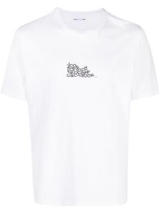 Jacob Cohën t-shirt en coton à logo imprimé - Blanc