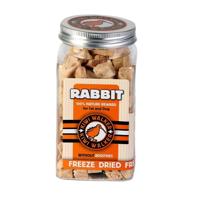 KIWI WALKER Freeze-dried treats Rabbit - traktatie voor hond en kat - 75g