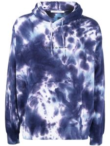 Children Of The Discordance hoodie à imprimé tie dye - Bleu