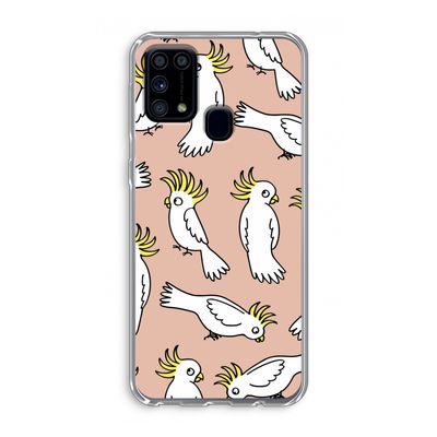 Papegaai: Samsung Galaxy M31 Transparant Hoesje