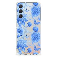 Case voor Samsung Galaxy A05s Flowers Blue - thumbnail