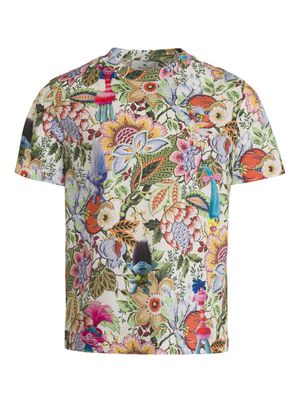 ETRO KIDS x Trolls t-shirt en coton à imprimé graphique - Blanc