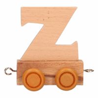 Houten letter trein Z   - - thumbnail