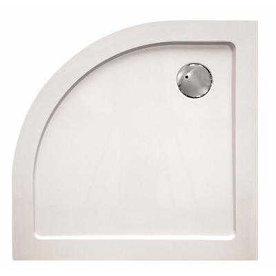 Haceka Belice Douchebak - 90x90x4cm - kwartrond - composiet - glans wit 1159035