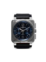 Bell & Ross montre BR 03-92 Blue Steel 42 mm - Bleu - thumbnail