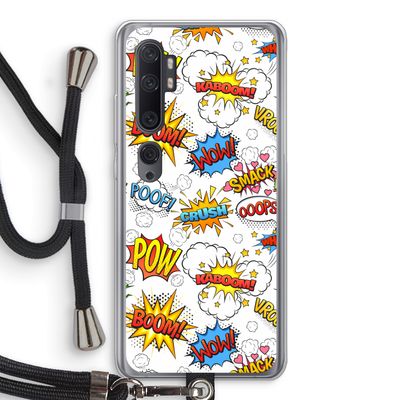 Pow Smack: Xiaomi Mi Note 10 Pro Transparant Hoesje met koord
