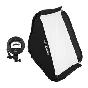 Godox S2 Speedlite Bracket Bowens + Softbox 60x60cm