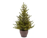 Kunstkerstboom Norway in Pot 60 LED 90cm