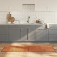 Vloerkleed rechthoekig 60x200 cm bamboe bruin