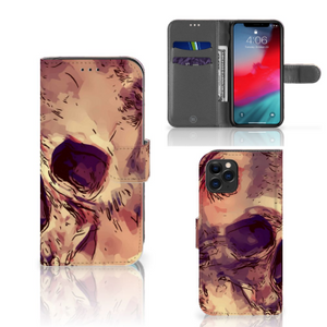 Telefoonhoesje met Naam Apple iPhone 11 Pro Skullhead